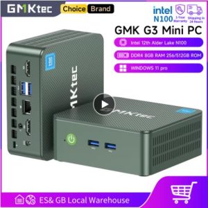 gmktec g3 mini pc intel alder lake n100 windows 11 pro desktop computer