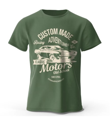 men's motors printed t shirt men's motors printed t shirt